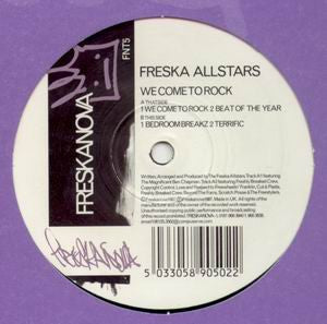 Freska Allstars : We Come To Rock (12")
