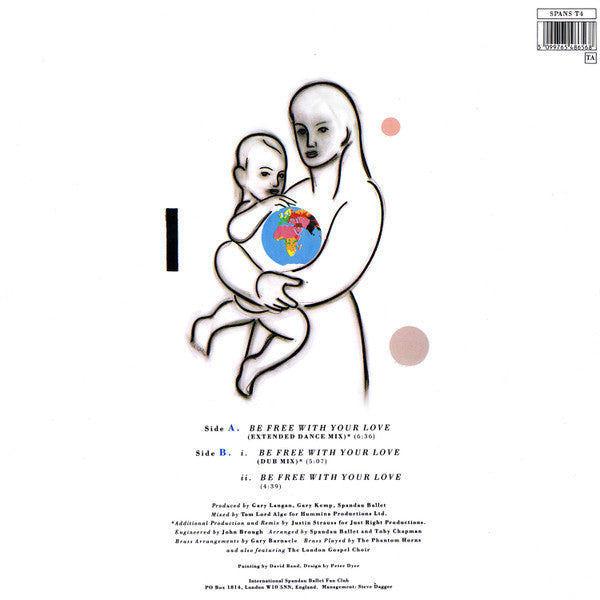 Spandau Ballet : Be Free With Your Love (12")