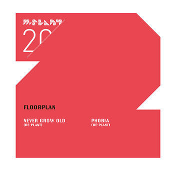 Floorplan : Never Grow Old / Phobia (Re-Plants) (12", Bla)