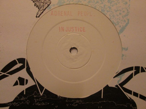 Adrenal People : Injustice (12", Promo, W/Lbl, Sta)