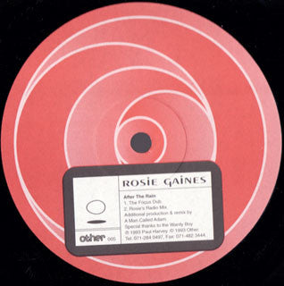 Rosie Gaines : After The Rain (Other Versions) (12")