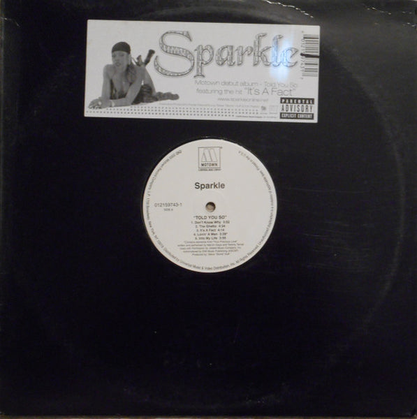 Sparkle (2) : Told You So (LP, Album)