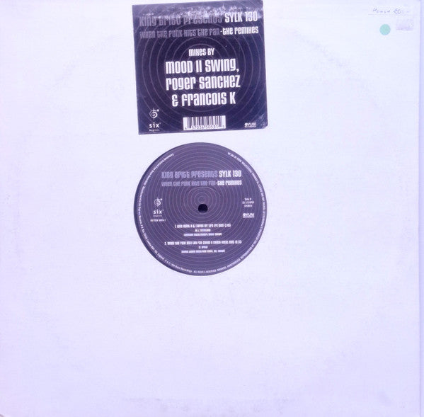 King Britt Presents Sylk 130 : When The Funk Hits The Fan (The Remixes) (12")