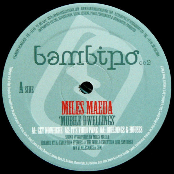 Miles Maeda : Mobile Dwellings (12")