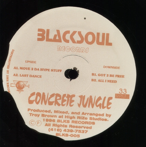 Troy Brown : Concrete Jungle (12")