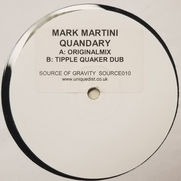 Mark Martini : Quandary (12", W/Lbl, Sti)