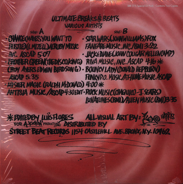 Various : Ultimate Breaks & Beats (2xLP, Comp, RE, Unofficial)