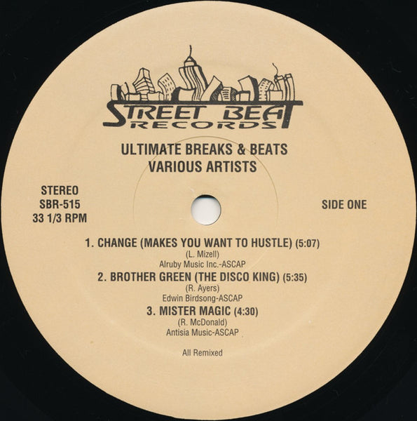 Various : Ultimate Breaks & Beats (2xLP, Comp, RE, Unofficial)