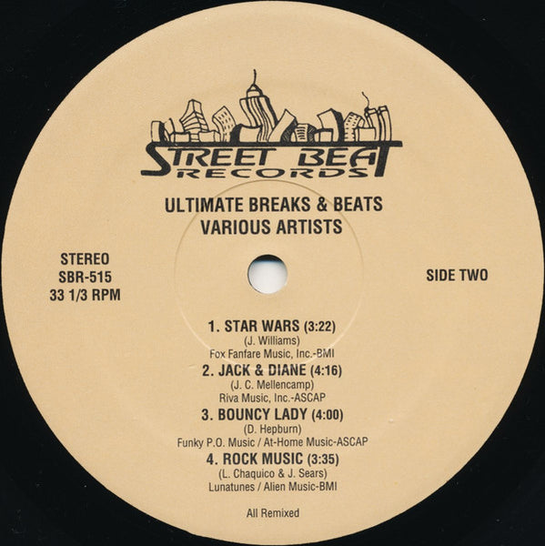 Various : Ultimate Breaks & Beats (2xLP, Comp, RE, Unofficial)
