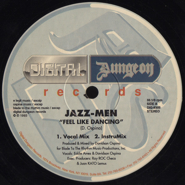 Jazz-Men : Feel Like Dancing (12")