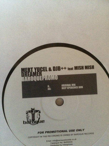 Mert Yucel : Dreamer (12", Promo, W/Lbl)