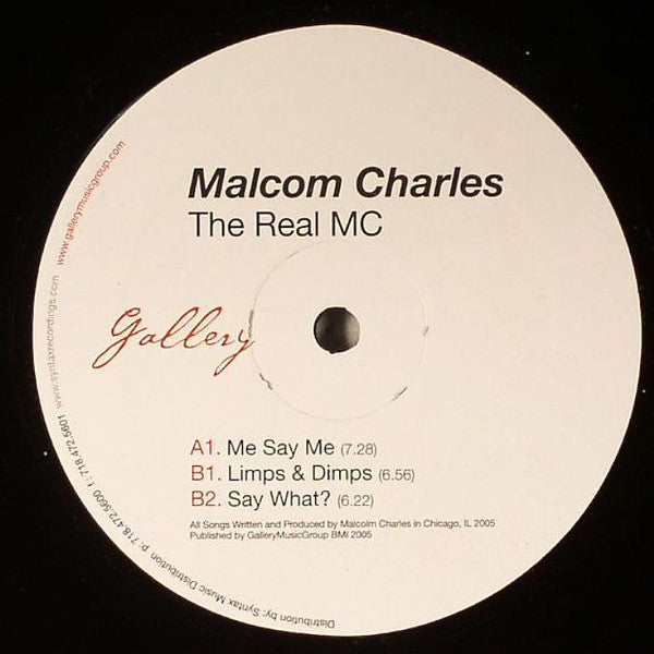 Malcolm Charles : The Real MC, 2005 (12")