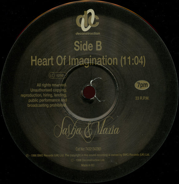 Sasha & Maria* : Be As One (12", Single)