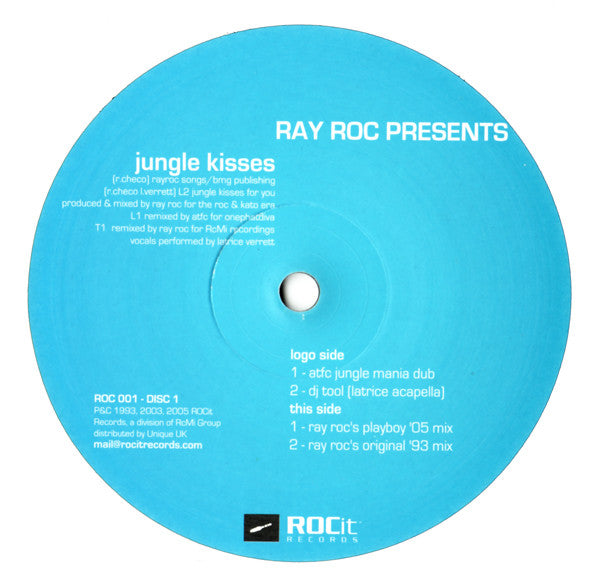 Ray Roc* : Jungle Kisses For You (12")