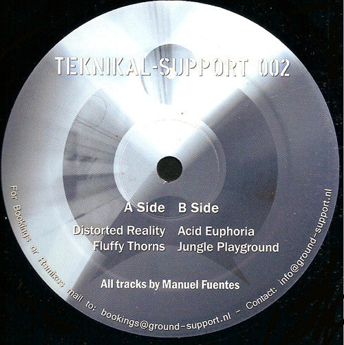 Manuel Fuentes : Teknikal-Support 002 (12")