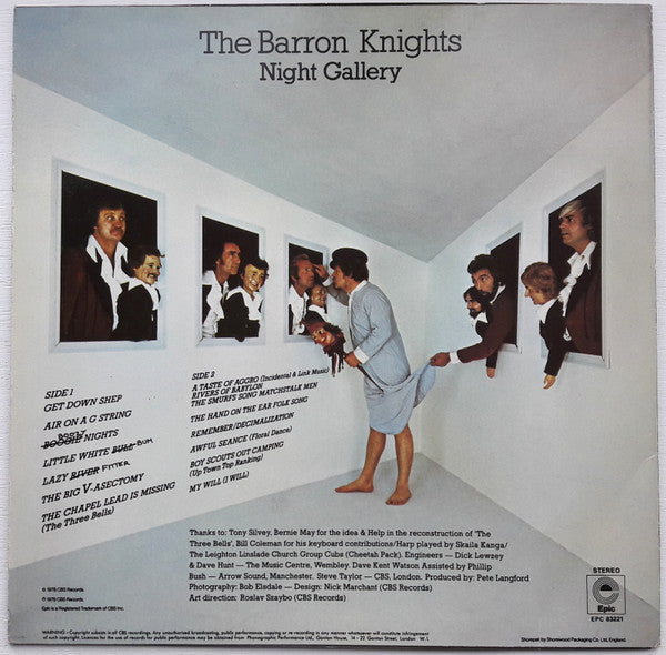 The Barron Knights : Night Gallery (LP)