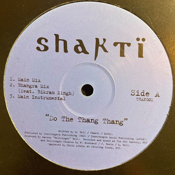 Shakti (5) : Do The Thang Thang (12")