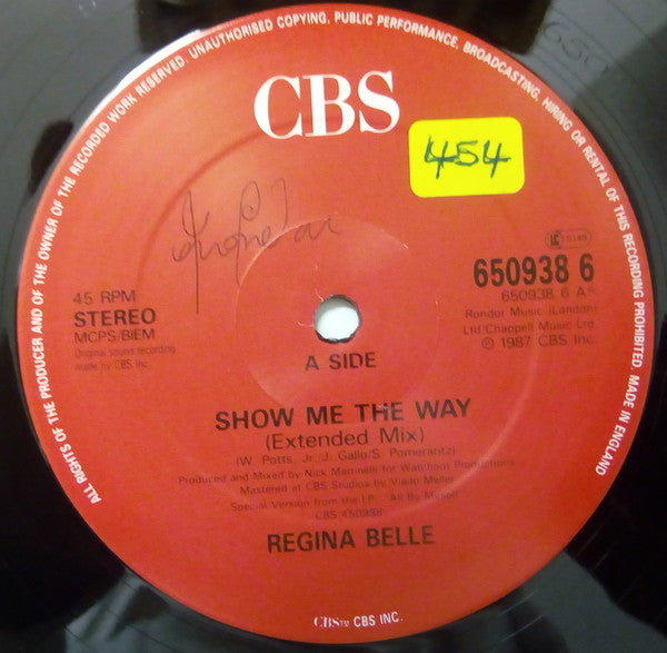 Regina Belle : Show Me The Way (12")