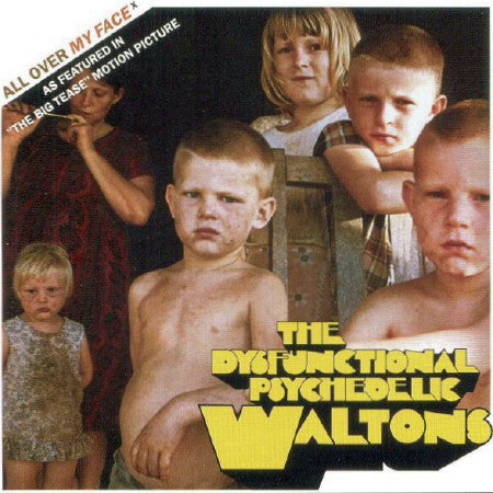 The Dysfunctional Psychedelic Waltons : All Over My Face (12", Promo)