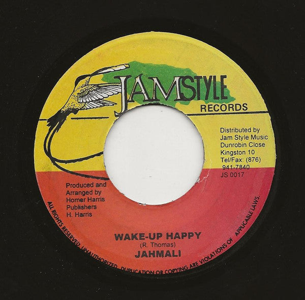 Jahmali : Wake-Up Happy (7")