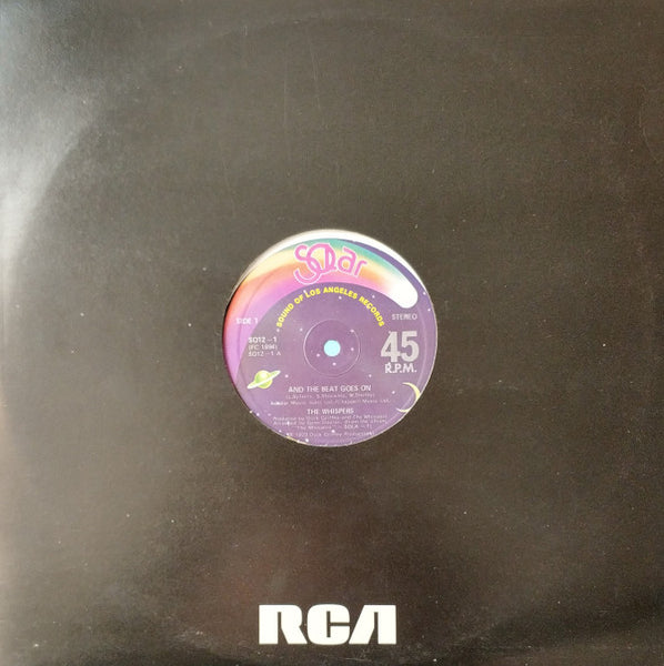 The Whispers : And The Beat Goes On (12")