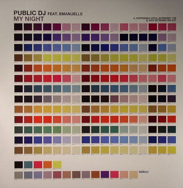 Public DJ Feat. Emanuelle (2) : My Night (12")
