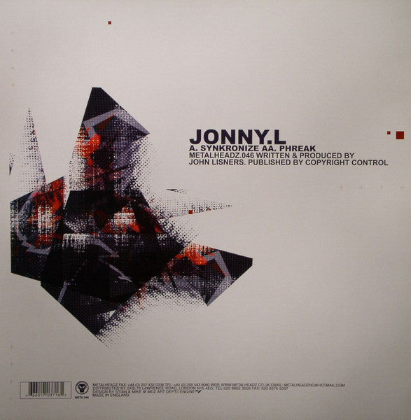 Jonny L : Synkronize / Phreak (12")