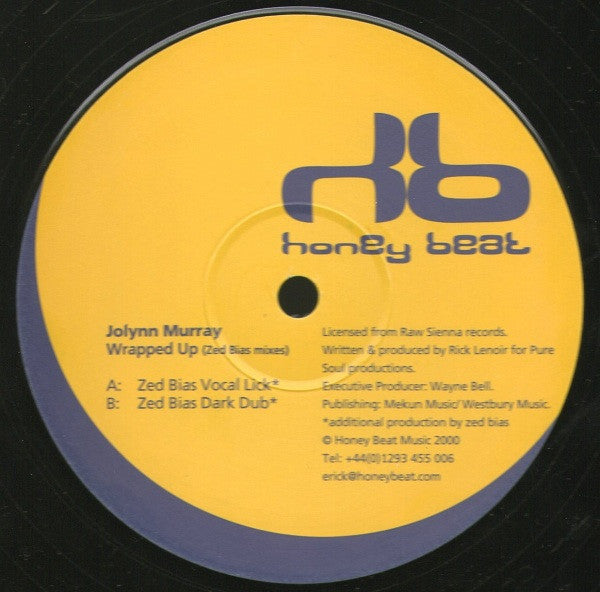 Jolynn Murray : Wrapped Up (Zed Bias Mixes) (12")