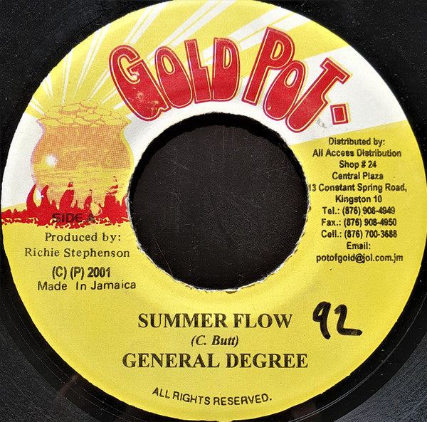 General Degree : Summer Flow (7")