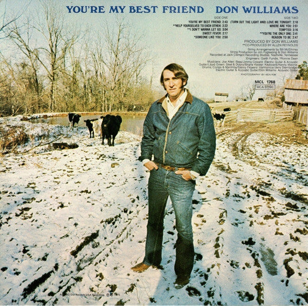 Don Williams (2) : You're My Best Friend (LP, Album)