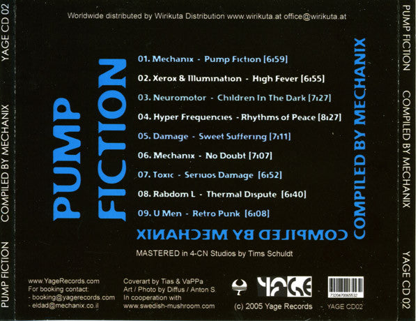 Mechanix : Pump Fiction (CD, Comp)
