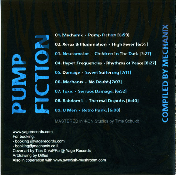 Mechanix : Pump Fiction (CD, Comp)