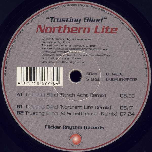Northern Lite : Trusting Blind (12")