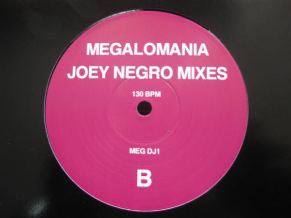 Steve DuBerry : Megalomania (Joey Negro Mixes) (12", Promo)