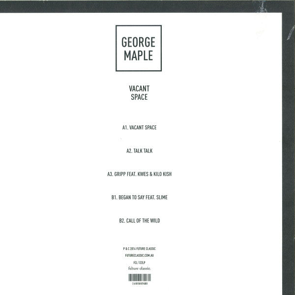 George Maple : Vacant Space (12", EP, Ltd, Whi)