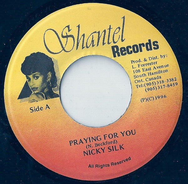 Nicky Silk : Praying For You (7", Single)