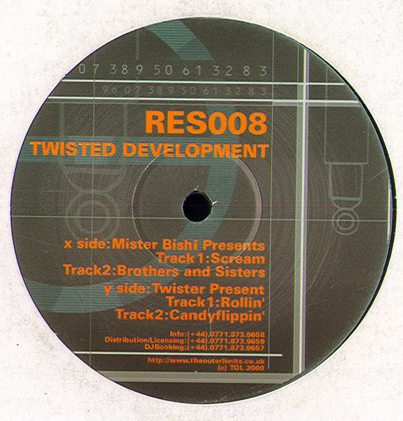 Mr. Bishi / Twister : Twisted Development (12")