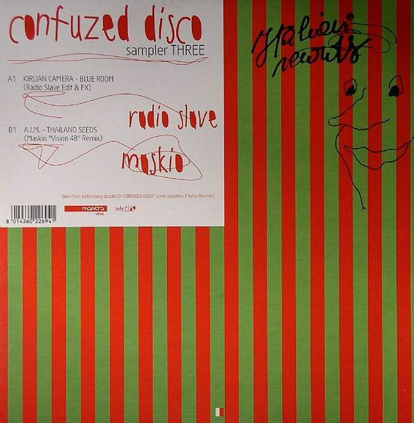 Kirlian Camera / A.I.M. : Confuzed Disco Sampler Three (12")