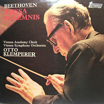 Beethoven*, Vienna Academy Choir*, Vienna Symphony Orchestra*, Otto Klemperer : Missa Solemnis (LP, RE)