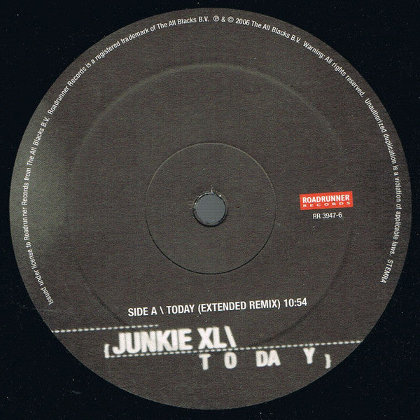 Junkie XL : Today (2x12", Single)