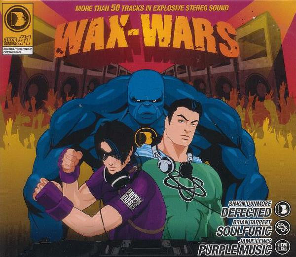 Simon Dunmore / Brian Tappert / Jamie Lewis : Wax-Wars (3xCD, Mixed)