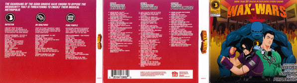 Simon Dunmore / Brian Tappert / Jamie Lewis : Wax-Wars (3xCD, Mixed)