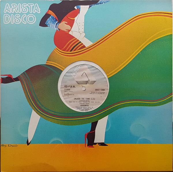 Locksmith : Unlock The Funk (12", Single)
