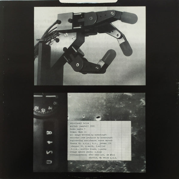 Hovercraft : Experiment Below (LP, Album)