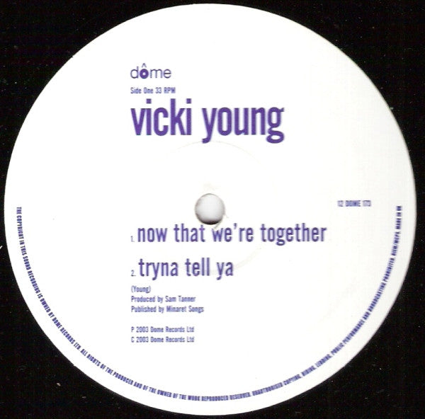Vicki Young : Now That We're Together (12")