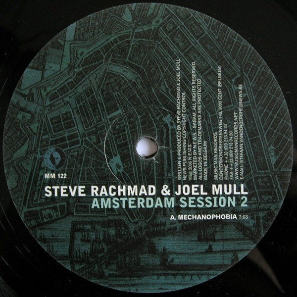 Steve Rachmad & Joel Mull : Amsterdam Session 2 (10")
