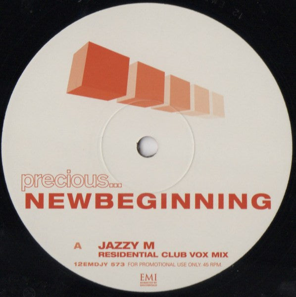 Precious (2) : New Beginning (Jazzy M Mixes) (12", Promo)