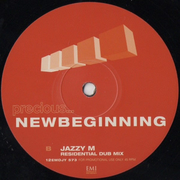 Precious (2) : New Beginning (Jazzy M Mixes) (12", Promo)