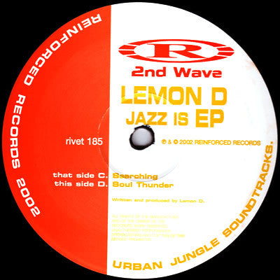 Lemon D : Jazz Is EP (2x12", EP)