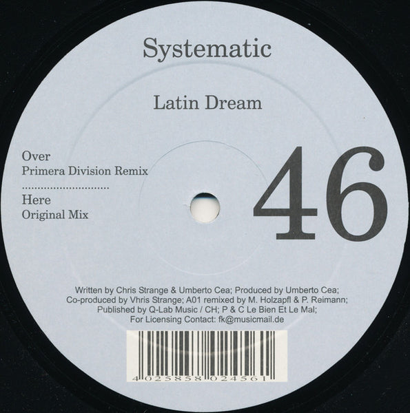 Systematic (7) : Latin Dream (12")